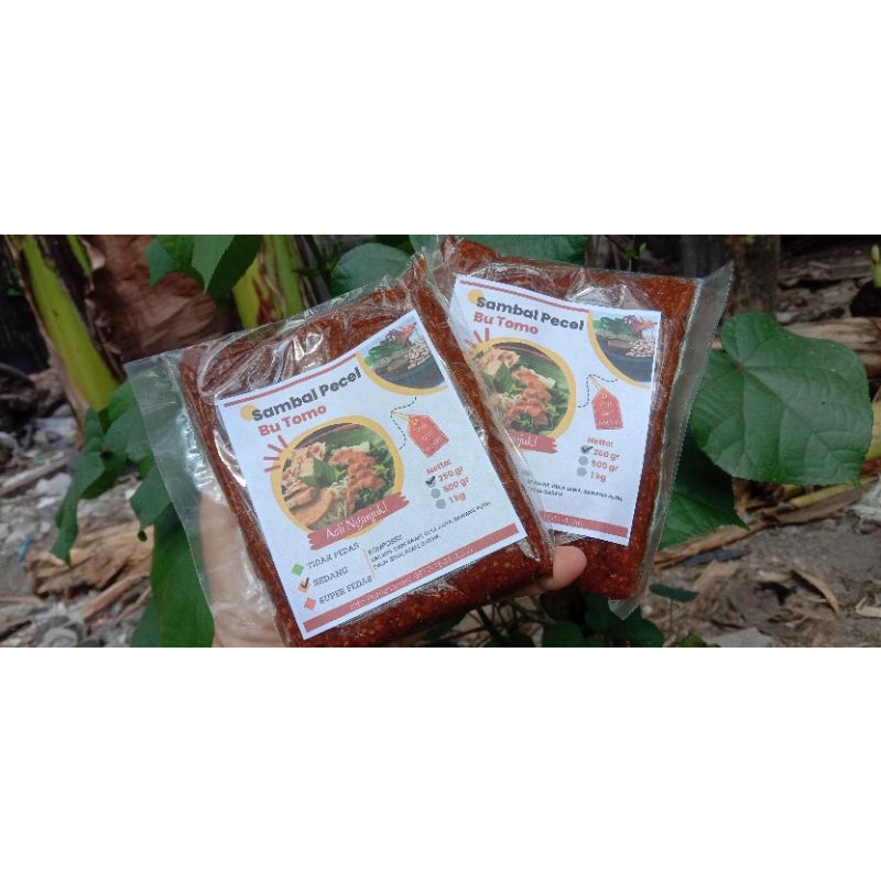 

Sambal pecel Bu Tomo 500gr