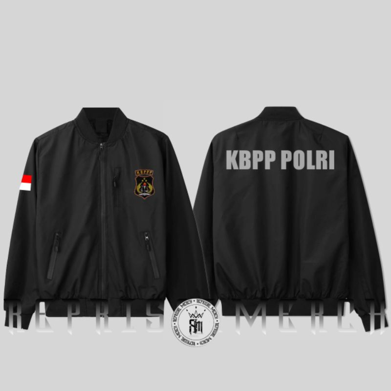 Jaket Bomber KBPP POLRI Jaket Logo Kbpp Polri