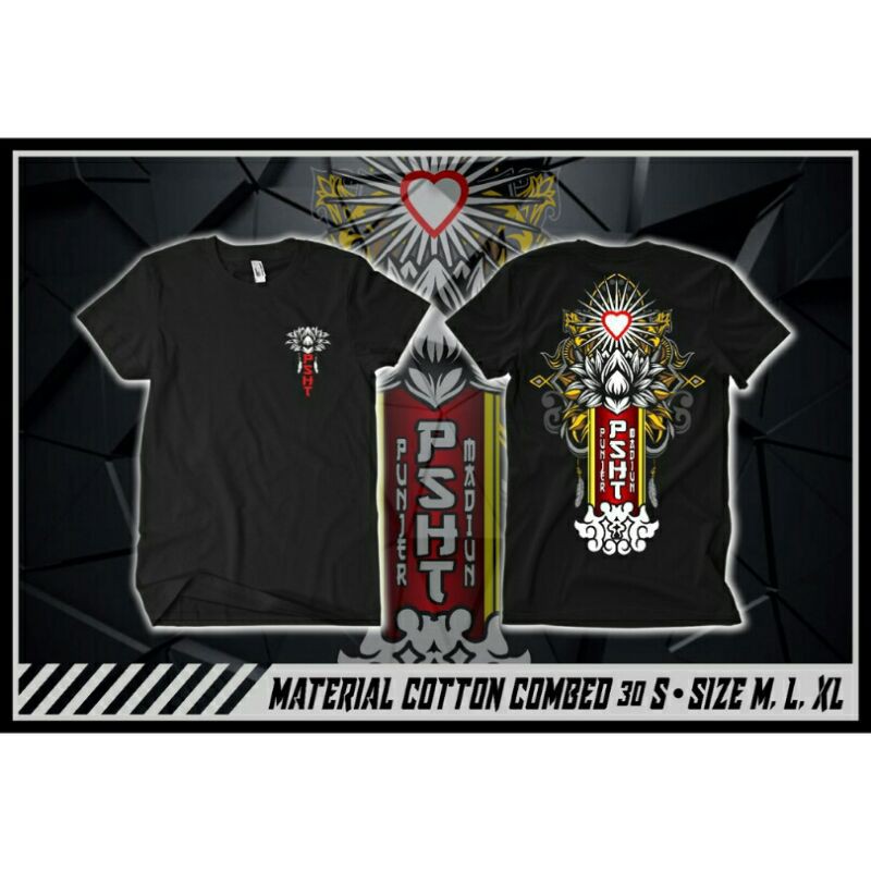 Kaos Distro PSHT Punjer Madiun | Kaos PSHT Pusat Madiun Terbaru