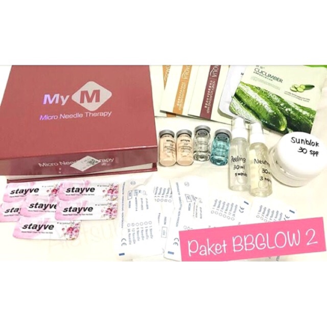 Paket BBGLOW Lengkap - Paket Dermapen MYM