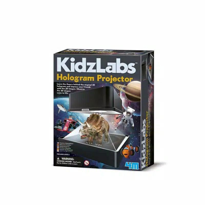 4M Kidzlabs HOLOGRAM PROJECTOR / 00-03394 / Bydesign