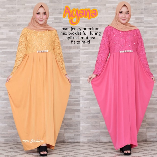 Gamis Kebaya Ayana Syari Kebaya Murah Kebaya Modern