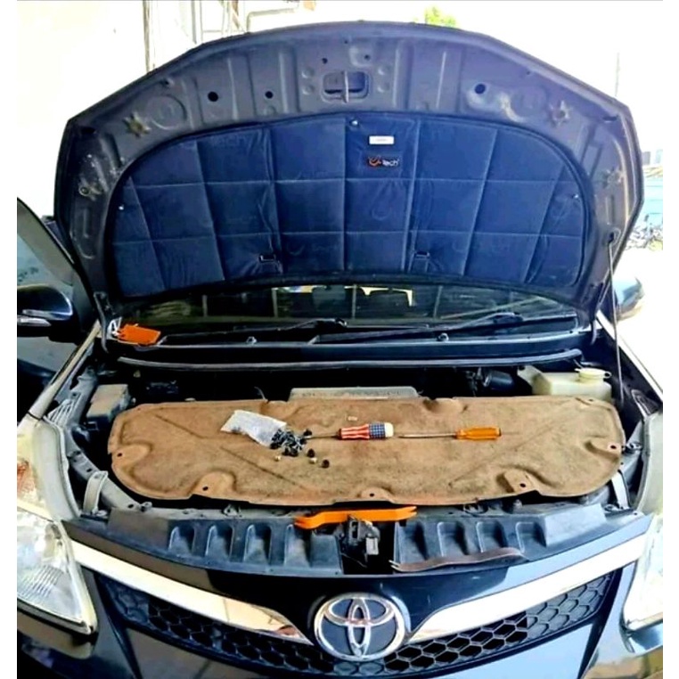 Avanza Veloz 2013 Peredam Ekslusive Kap Mesin Mobil