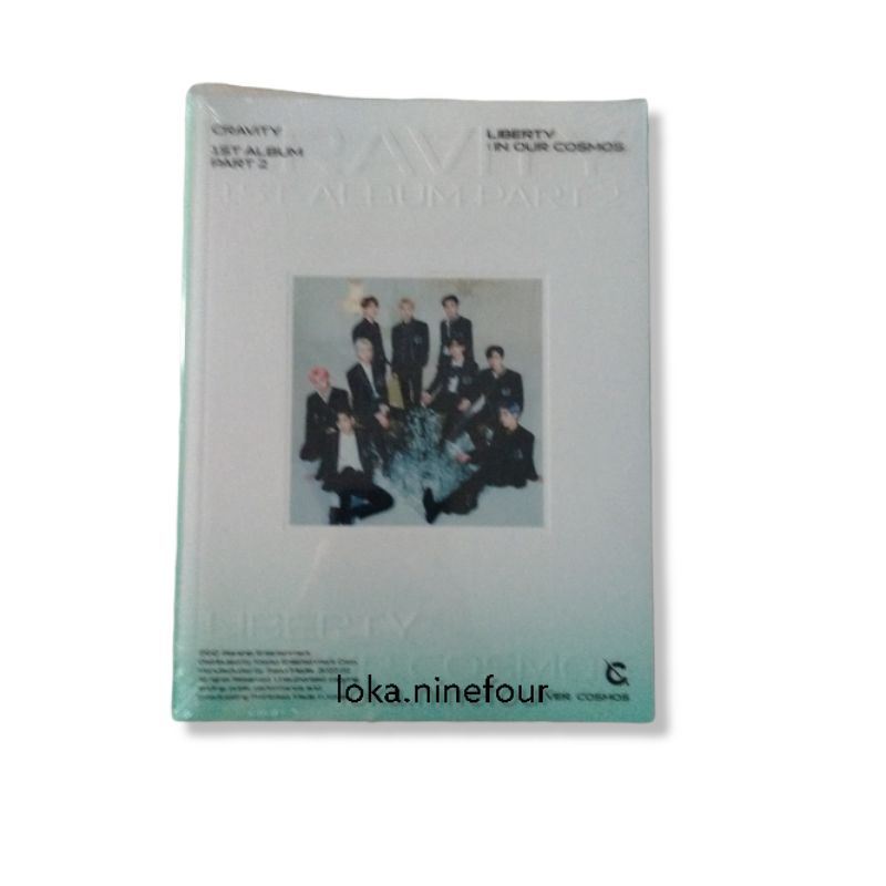 Ready Stock CRAVITY - 1ST ALBUM Part.2 LIBERTY : IN OUR COSMOS Random Ver