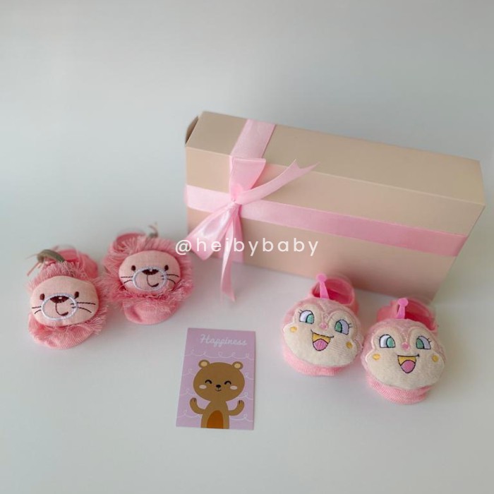 Baby Socks Gift / Kaos Kaki Bayi / Kado Bayi / Kado Lahiran / Paket Kado Bayi