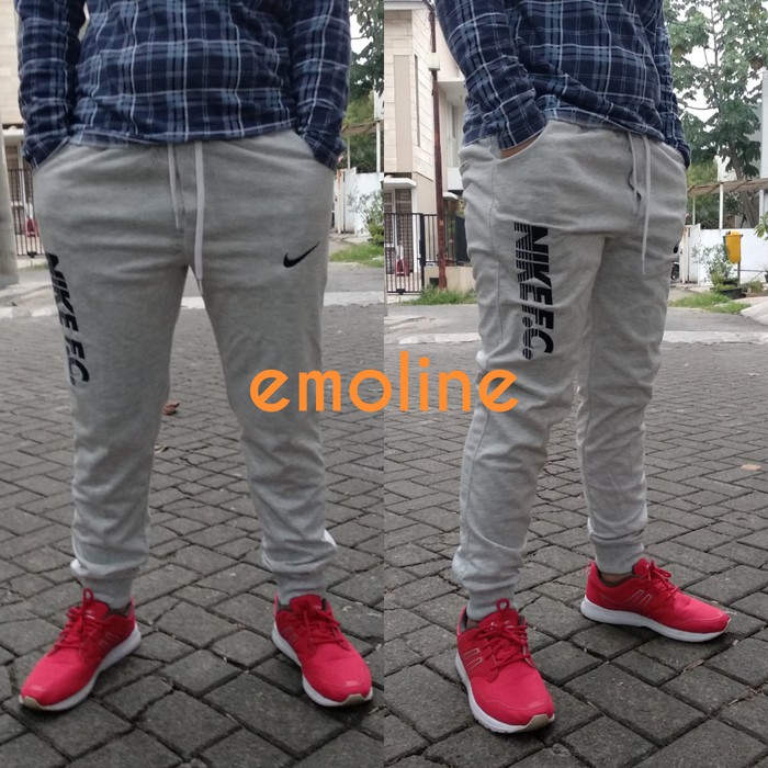 Yemeke Gyms Celana Jogger Pria Casual Untuk Olahraga / Fitness / Bodybuilding