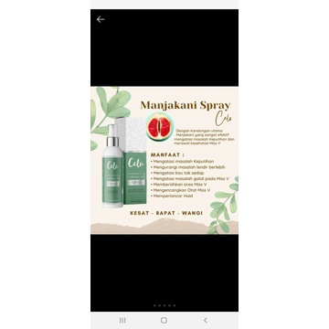 celo manjakani spray