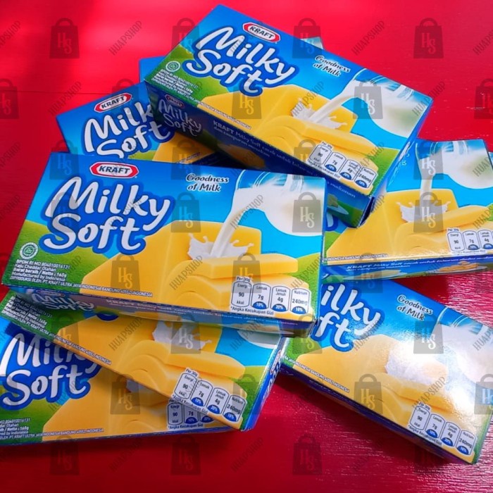 

Ee5F10 Keju Kraft Milky Soft 165Gr 6Gddv