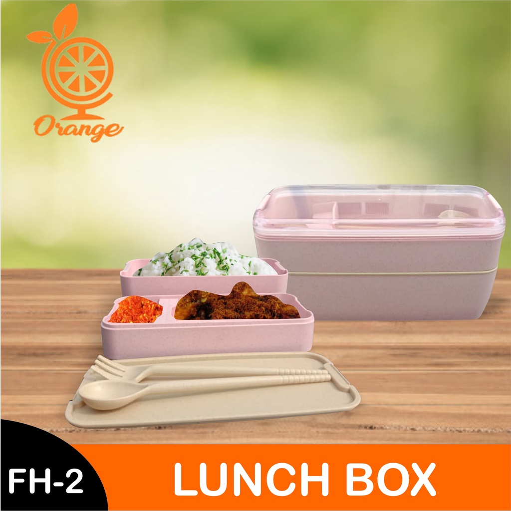 unch Box Bahan Plastik Aman Digunakan Layer Healthy