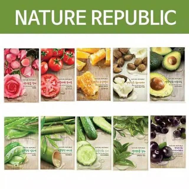 Nature Republic Face Mask (ORIGINAL)