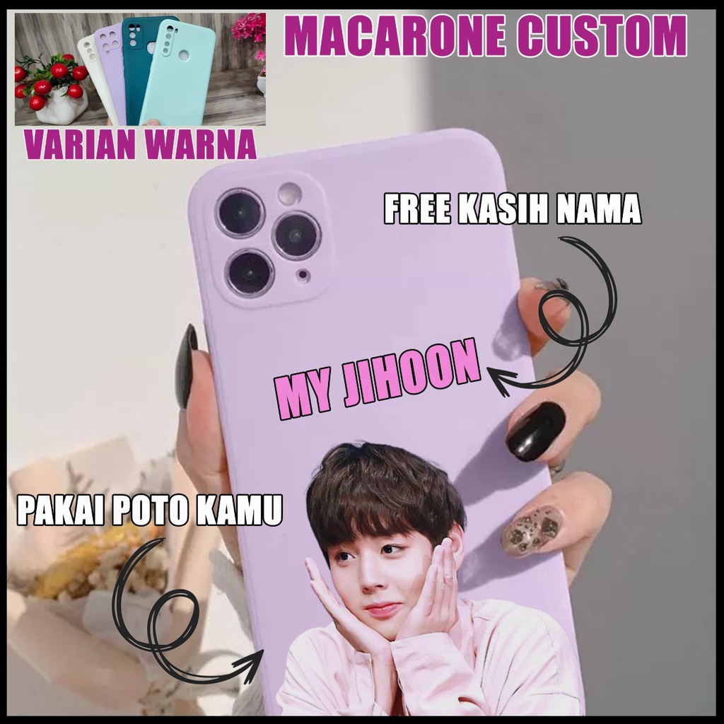 CASE CUSTOM BAHAN MACARON FOTO BEBAS