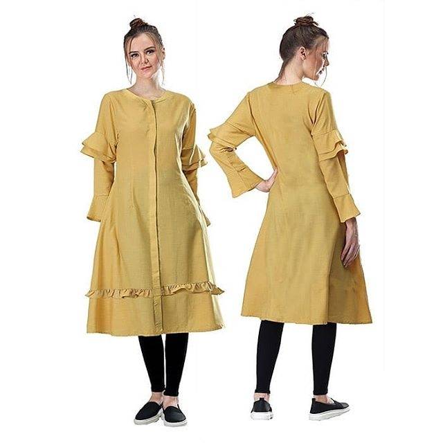 TUNIK KUNING / ATASAN WANITA KUNING