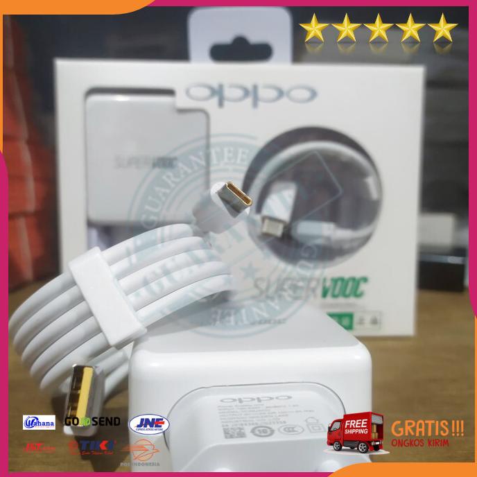Acc Hp Charger Oppo Realme 5 Pro R17 Pro Reno 2 2F Super Vooc Original