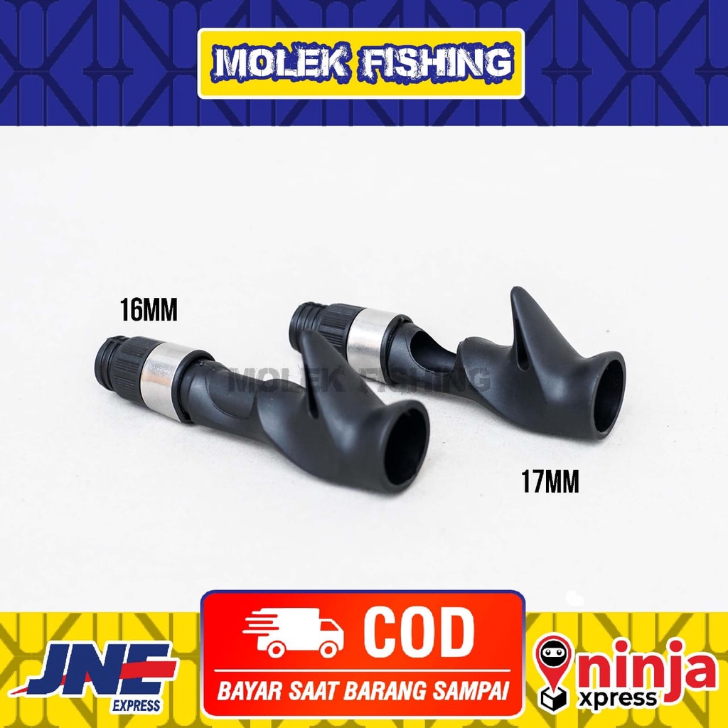 Reel Seat BC (Baitcasting) Non Fuji | Reel Seat Putar BC Ukuran 16 & 17mm | Reel Seat Baitcasting | 