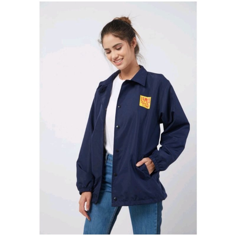 Outer Jaket Coach Wanita Lemon Tea - By Berrybenka