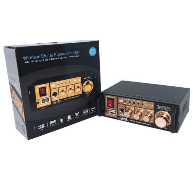 Amplifier TARGA D06 Ampli Mini TARGA D 06 Wireles digital stereo Amplifier Ampli Mobil