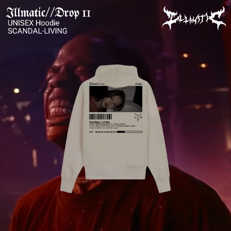 UNISEX Hoodie SCANDAL-LIVING by ILLMATIC
