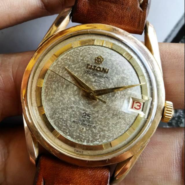 Jam Tangan Antik Titoni Airmaster Rotomatic