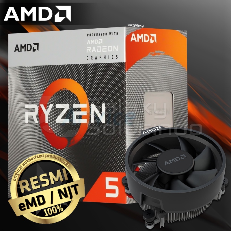 AMD Ryzen 5 4600G AM4 6 Cores 12 Threads 3.7Ghz AM4 Processor