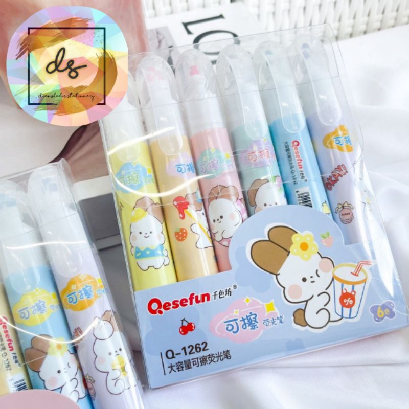 

DianShabir set stabilo bs d hapus Qesefun Q1262 stabilo pastel lucu stabilo murah stabilo pastel murah stabilo lucu murah stabilo unik murah stabilo bagus murah highlighter murah atk Tangerang atk murah alat tulis Tangerang alat tulis murah kado unik