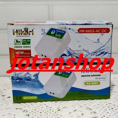 RECENT AA 6603 AA6603 POMPA UDARA AERATOR AIR PUMP KOLAM AC DC ACDC AQUARIUM