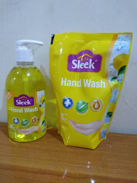 Hand wash sabun cuci tangan Sleek refill 400 ml