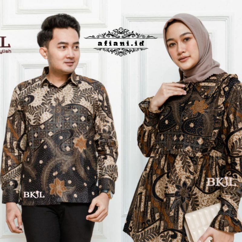 Maura Couple - Baju Batik Couple Pasangan, Kemeja, Blouse Garansi Termurah Shopee - KEBAYA MODERN