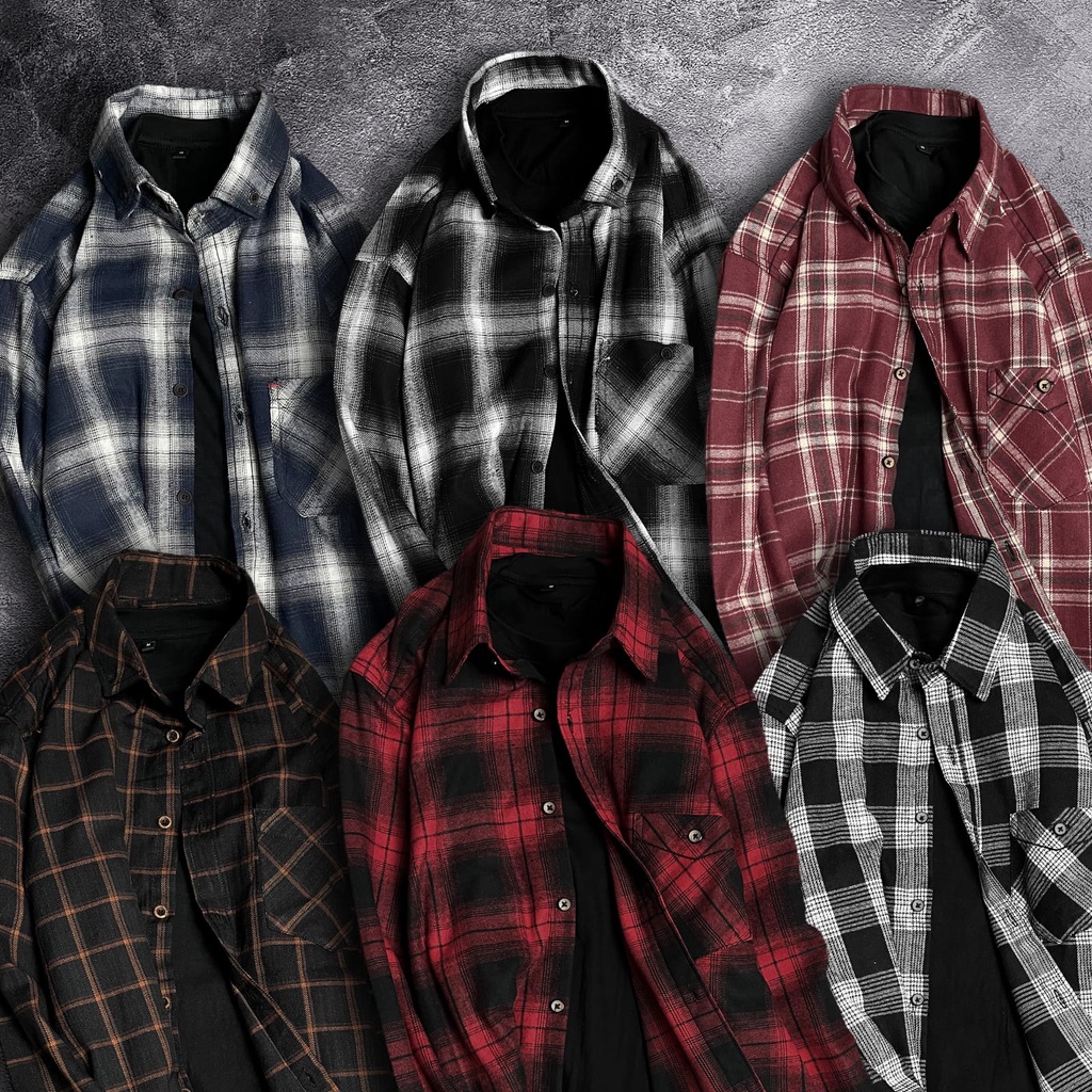 FLANNEL SHIRT / KEMEJA FLANNEL