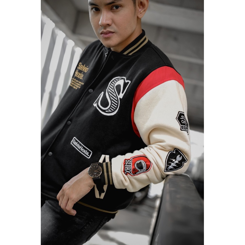 JAKET BASEBALL VARSITY PRIA ORIGINAL - JAKET VARSITY SUNMORI BASEBALL DISTRO BANDUNG