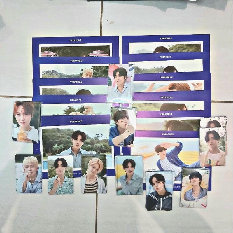 [READY STOCK] TREASURE 2ND ANNIVERSARY PHOTOCARD PC POSTCARD SHARING HYUNSUK JIHOON YOSHI JUNKYU JAE