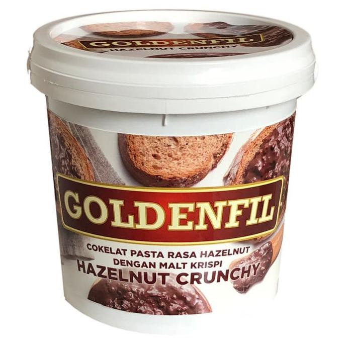 

Goldenfil Hazelnut Crunchy 1kg selai coklat