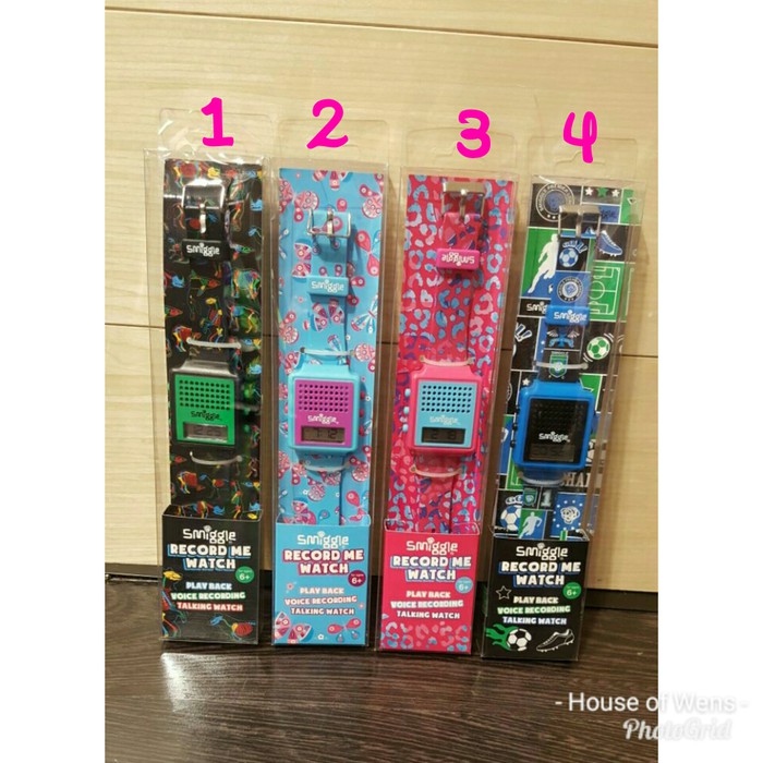 SMIGGLE RECORD ME WATCH - JAM TANGAN ANAK SMIGGLE