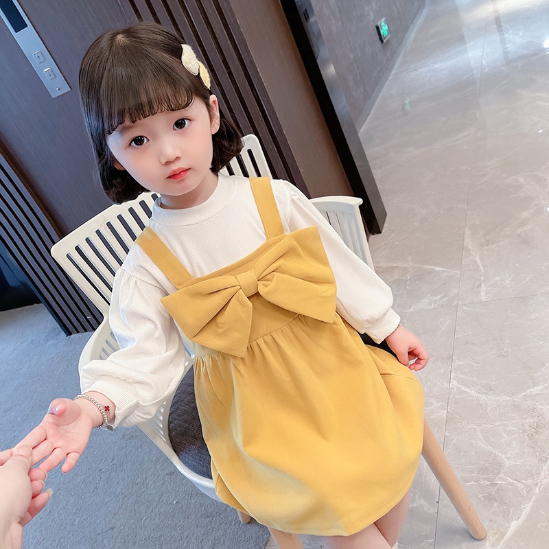 HappyOliver DRESS JILLY RIBBON 3301 EBV Baju Dress Anak Perempuan Import/Dress Bayi Perempuan/Gaun Bayi Perempuan/Dress Pesta/Dress Bayi