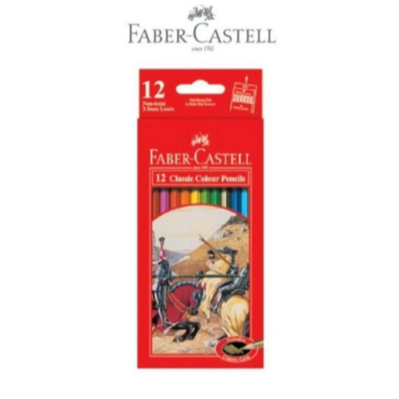 

Pensil Warna Classic 12 Panjang Faber Castell / Pensil Warna Faber Castell 12 Panjang Classic