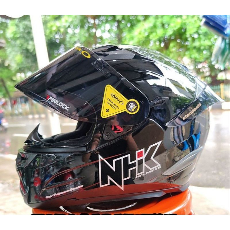 Helm Nhk Rx9 paket ganteng