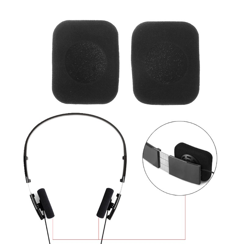 Cre 1 Pasang Busa Headphone Pengganti Untuk Bo Bang Olufsen Form 2