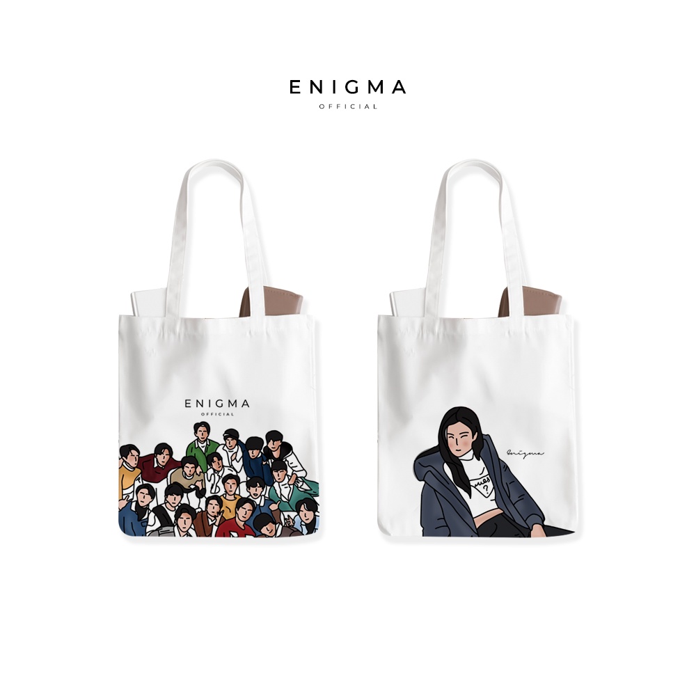 SALE TOTEBAG KANVAS ORIGINAL ENIGMA TOTEBAG KANVAS COLLECTION NFT