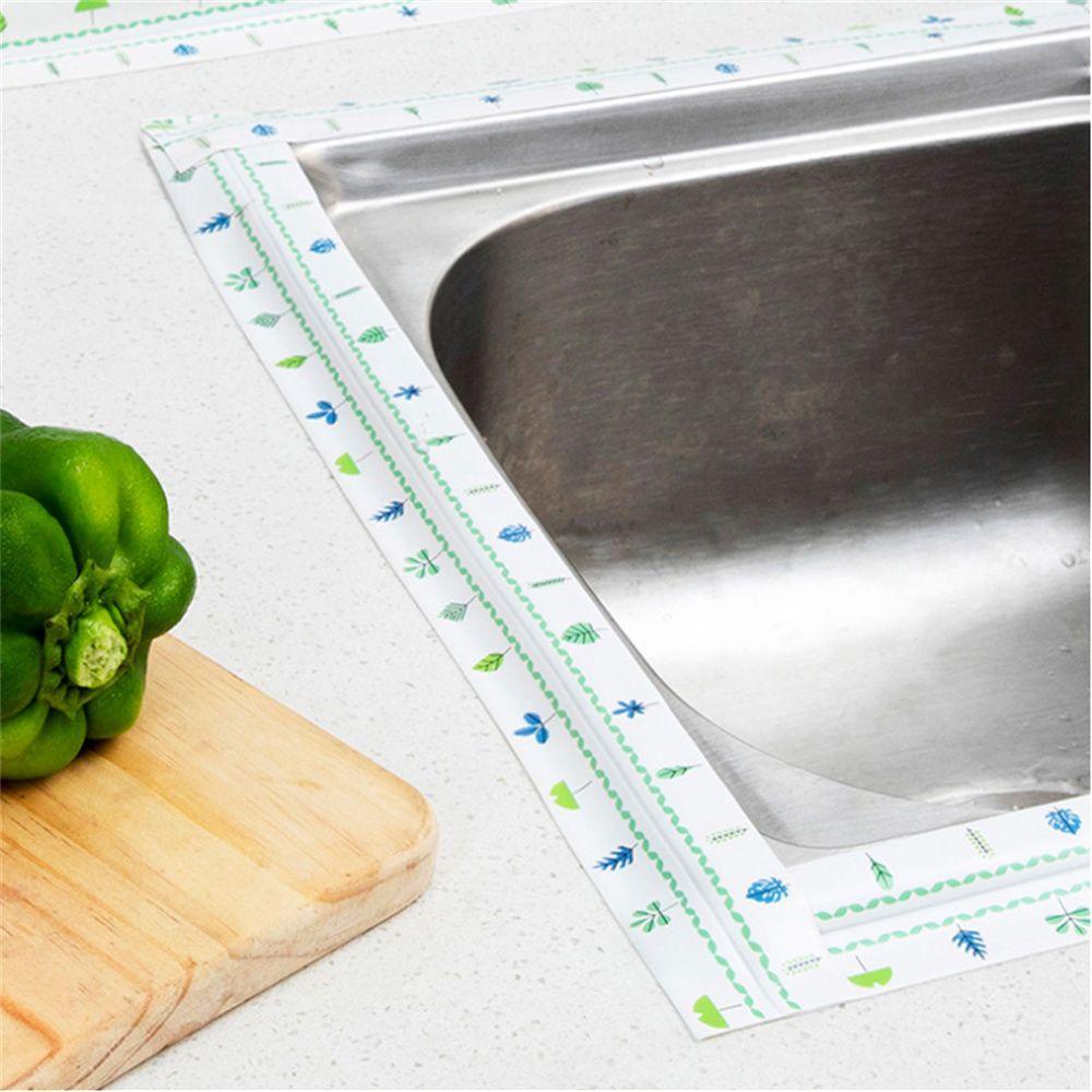 Strip Penyegel Nanas Anti Jamur Dapur Waterproof Corner Line Stickers Self Adhesive Strip Tahan Air