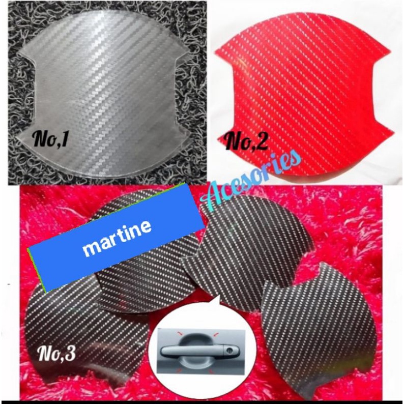 outer sticker pelindung pintu mobil Avanza Veloz