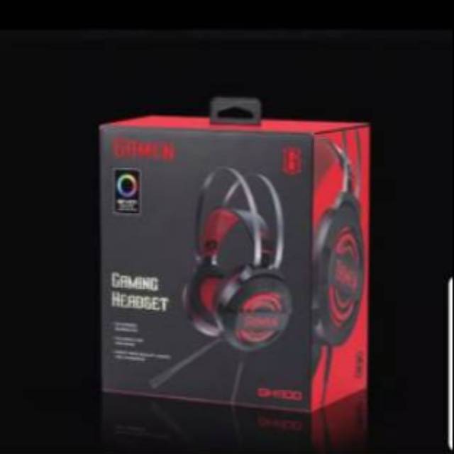 Headset Gaming GAMEN 3D Stereo Surround 7 Color RGB GH1100 Original