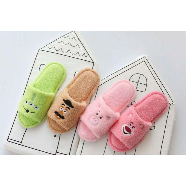 SANDAL TSUM TSUM ALIEN MR POTATO PIG BABI LOTSO MONSTER SEPATU KAMAR