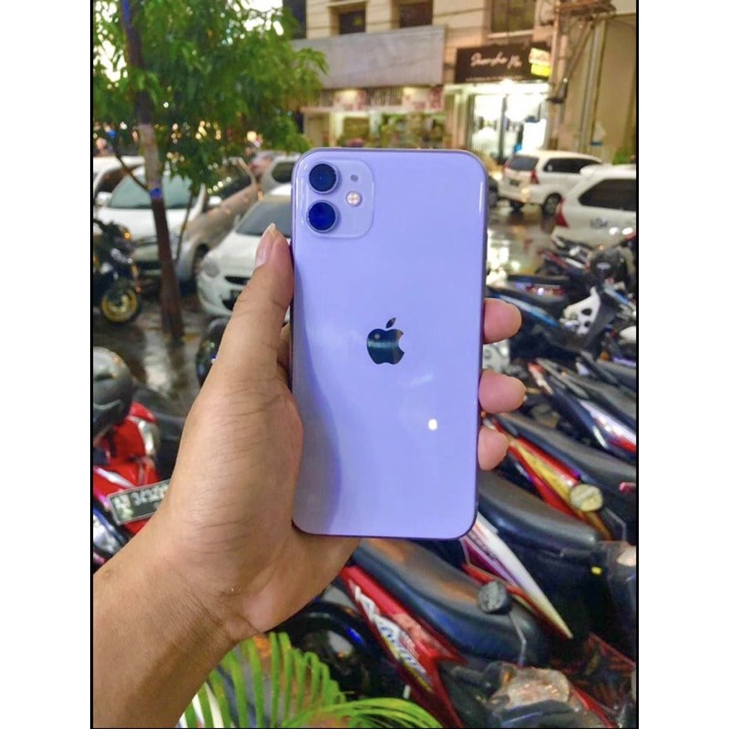 Iphone 11 128gb Purple Second Original