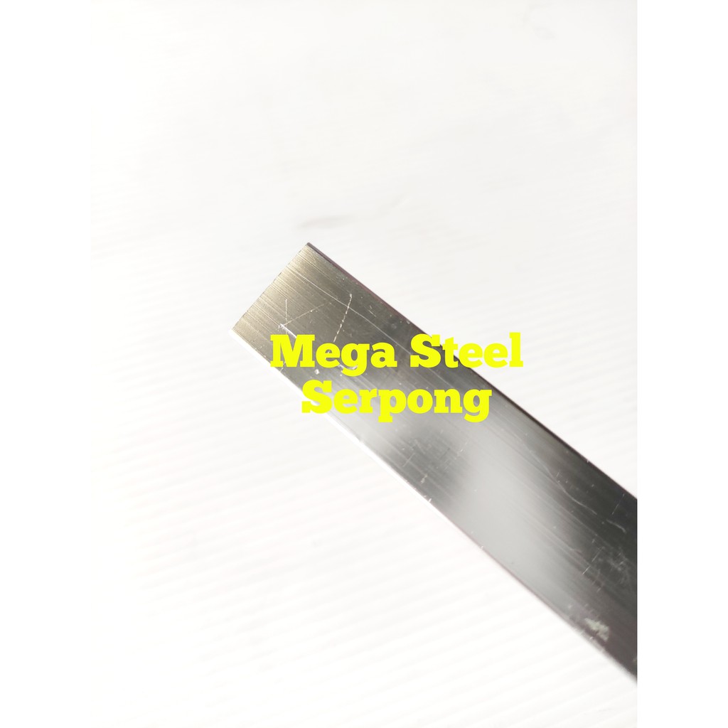 Lis Edging U Silver Alumunium  5 x 19 x 5 mm, pjg 150 cm