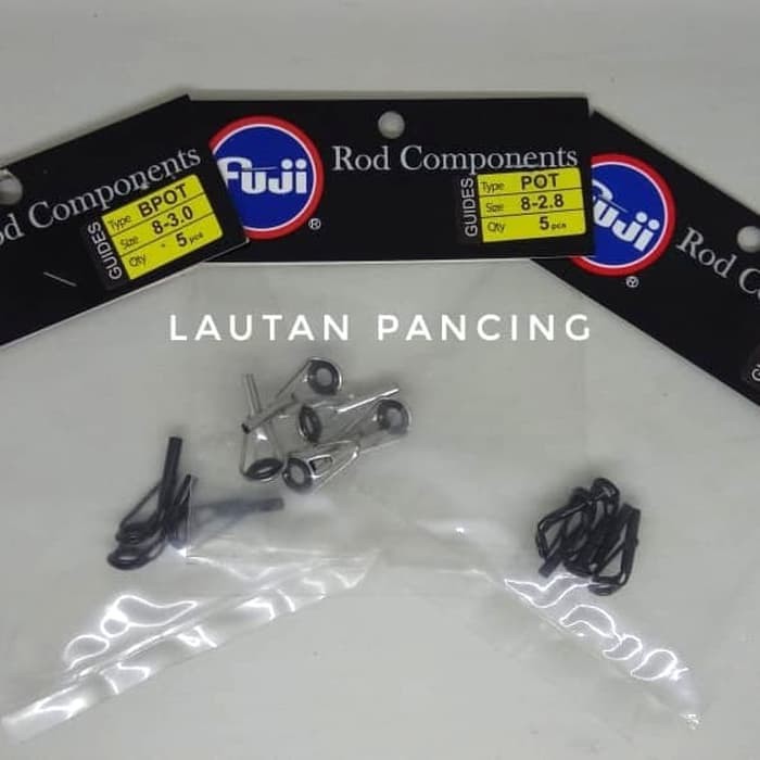 DISKON MARIT FUJI UJUNG JORAN / RING GUIDE TOP FUJI BPOT (HITAM) &POT(PUTIH)