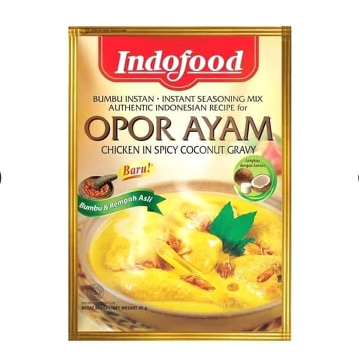 

INDOFOOD opor ayam chicken bumbu instan 45g