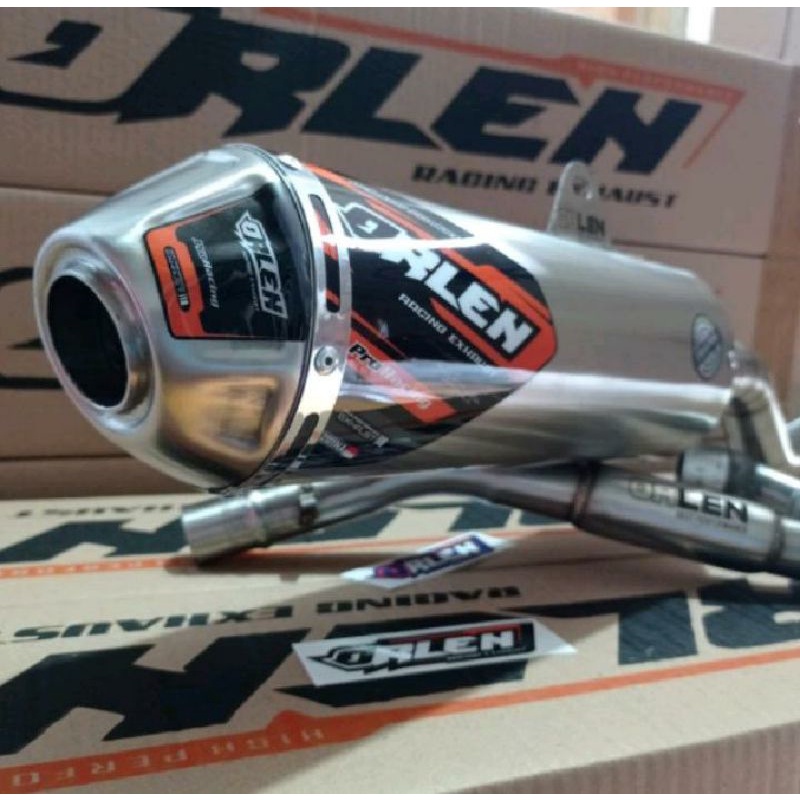 Knalpot CRF150L | Knalpot KLX150 | Knalpot WR155 | Knalpot D tracker | Knalpot Original Orlen