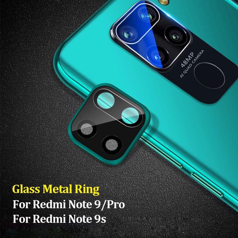 Ring Kamera Redmi Note 9 / 9S / 9 Pro Max Tempered Glass Metal Ring Camera Redmi Note 9 Pro Original