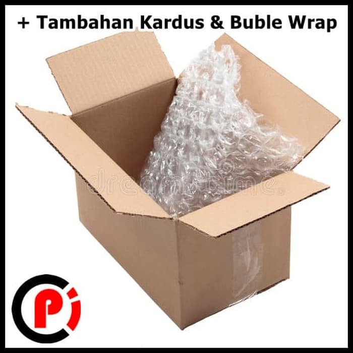 Tambahan Buble Wrap dan Packing Box Kardus