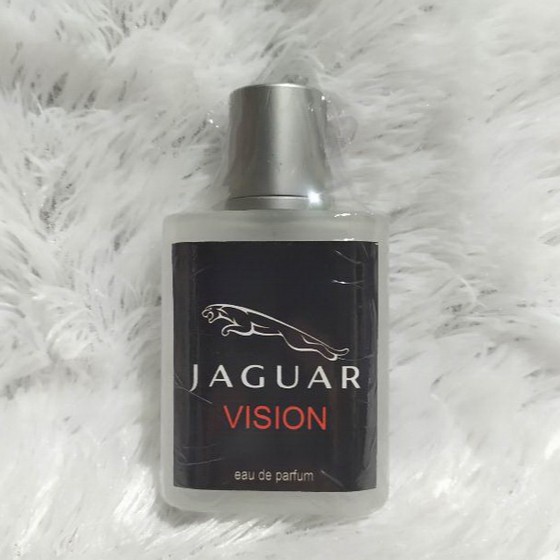 [BISA COD] PARFUM JAGUAR VISION 30ML 50ML 100ML FREE POUCH MURAH BERKUALITAS BIBIT REFILL LAKI COWOK
