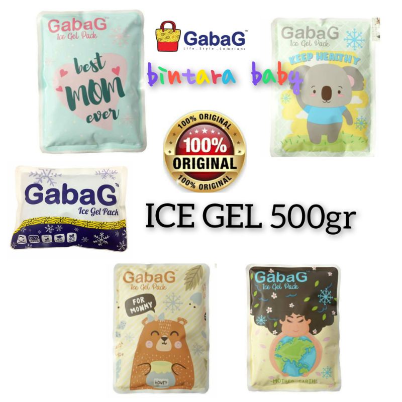 Gabag Ice Gel 500gr Original Ice Gel Asi Pendingin Cooler Bag